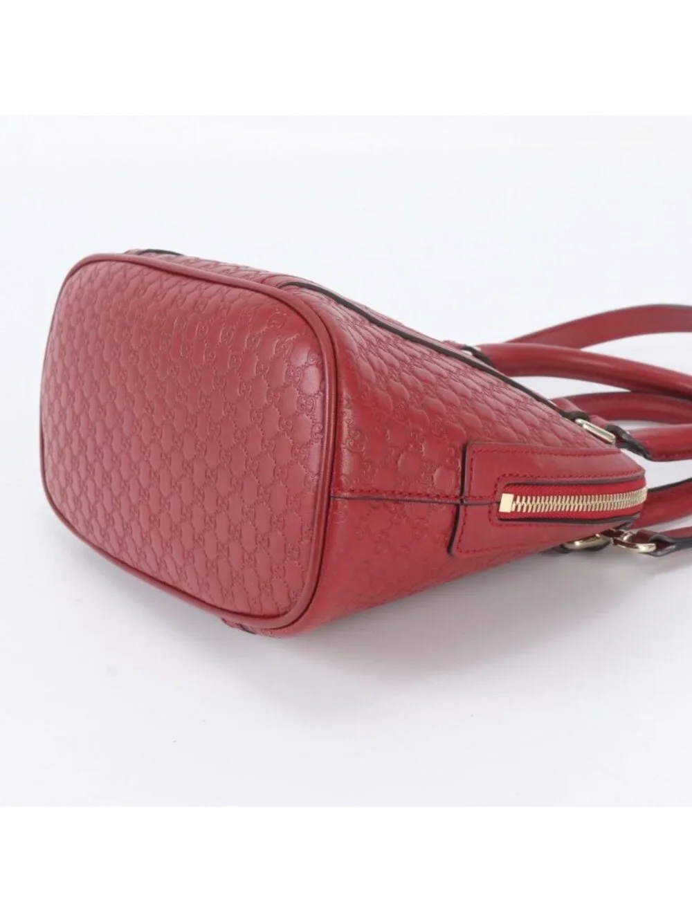 Gucci Micro Guccissima Leather 2-Way Handbag Crossbody Shoulder